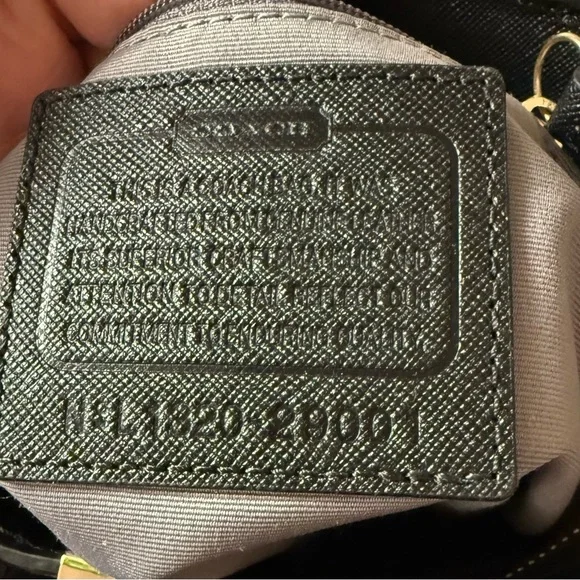 🖤 Coach Madison Mini North/South Tote Bag – Black Saffiano Leather 🖤